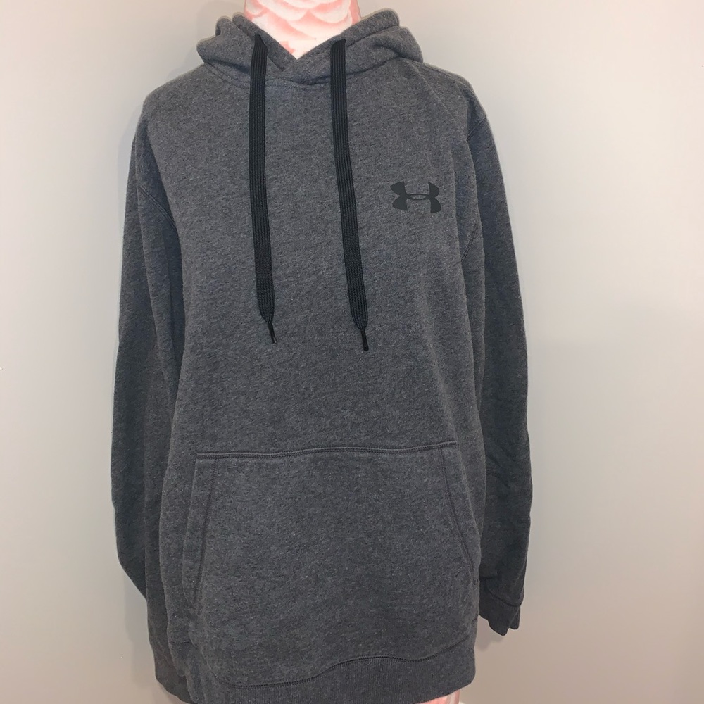 UNDER ARMOR GREY MENS SWEATSHIRT